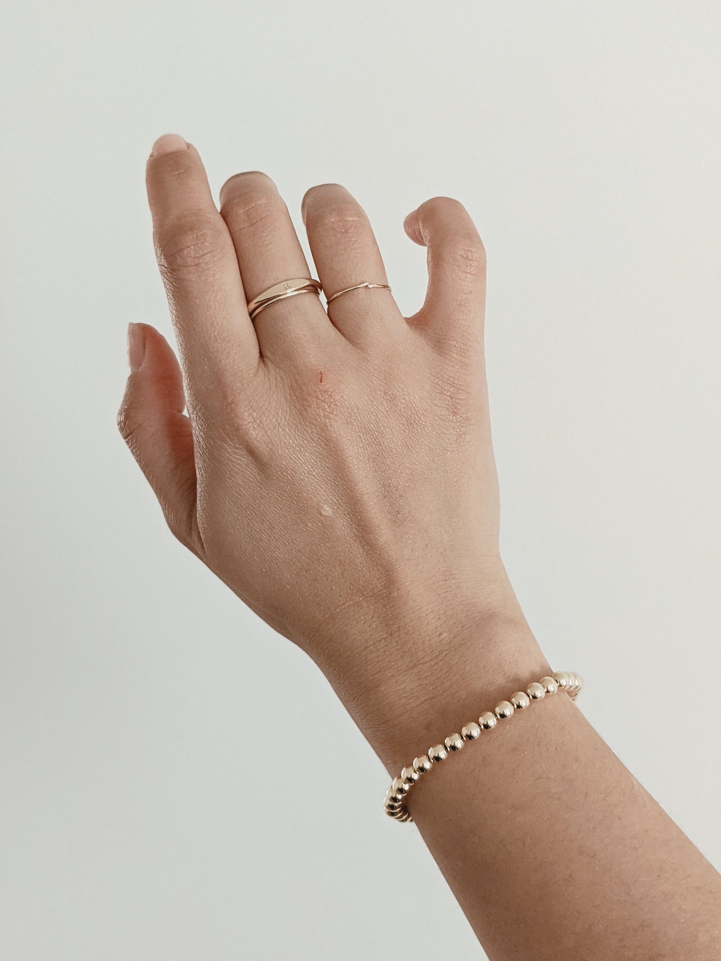 Golden Beads Bracelet