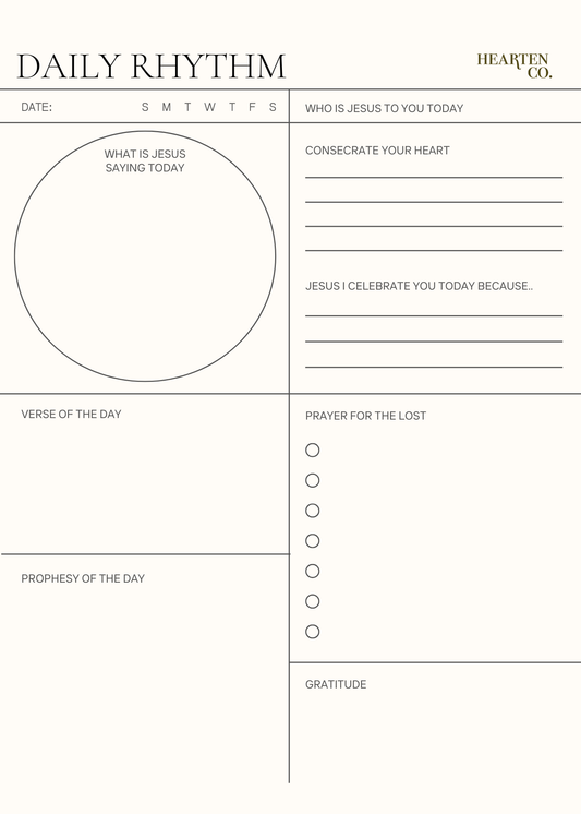 Dear Daughter, Daily Rhythm